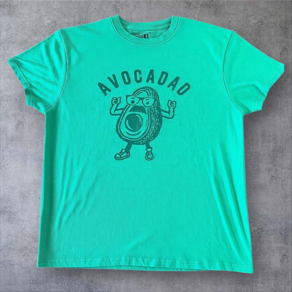 Crazy Dog T-Shirts Avocadad Graphic T-Shirt Mens XL